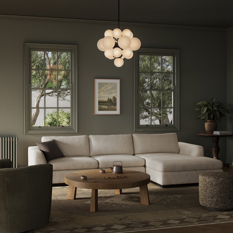 Colt 2-Piece Sectional - Crypton Nomad Snow