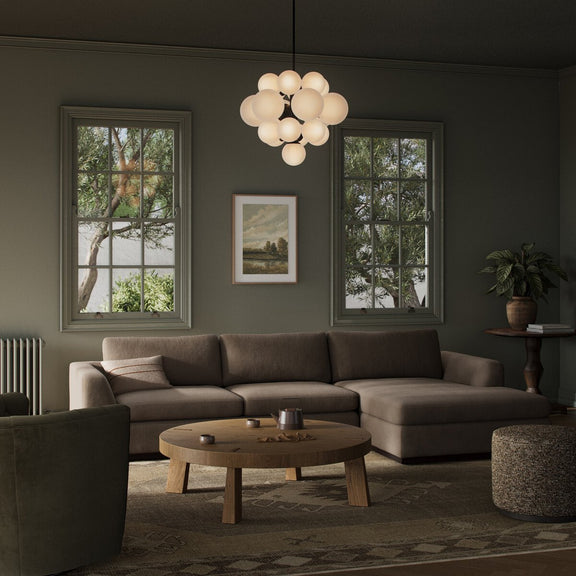Colt 2-Piece Sectional - Savoy Coffee