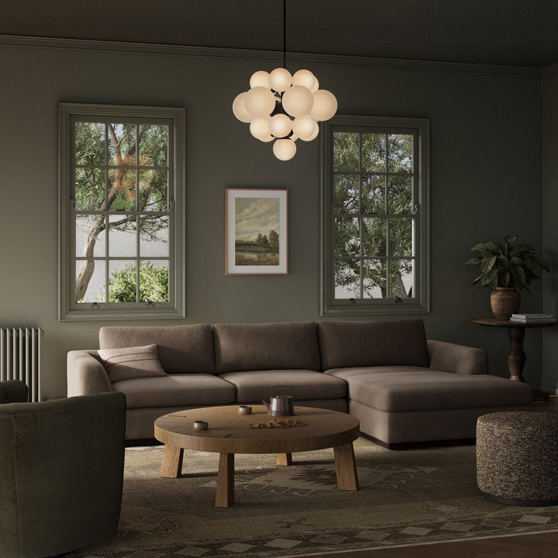 Colt 2-Piece Sectional - Savoy Coffee