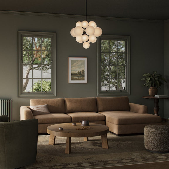 Colt 2-Piece Sectional - Savoy Ochre