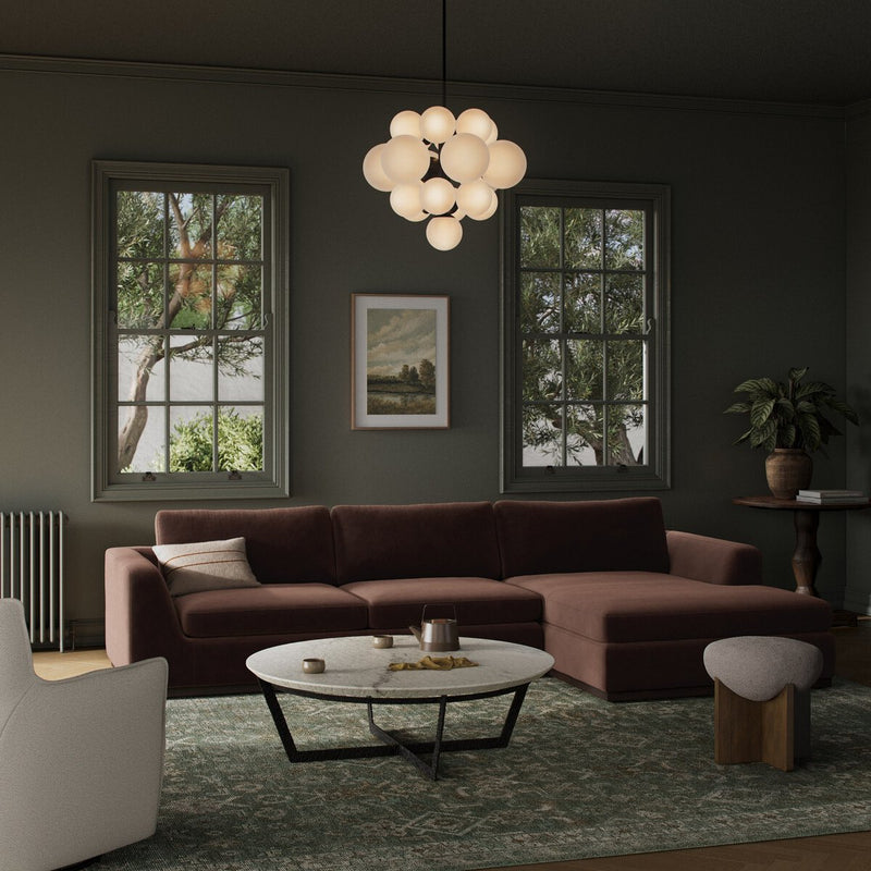 Colt 2-Piece Sectional - Surrey Cocoa