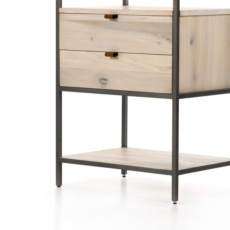 Trey Bookshelf - Dove Poplar