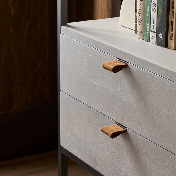 Trey Bookshelf - Dove Poplar