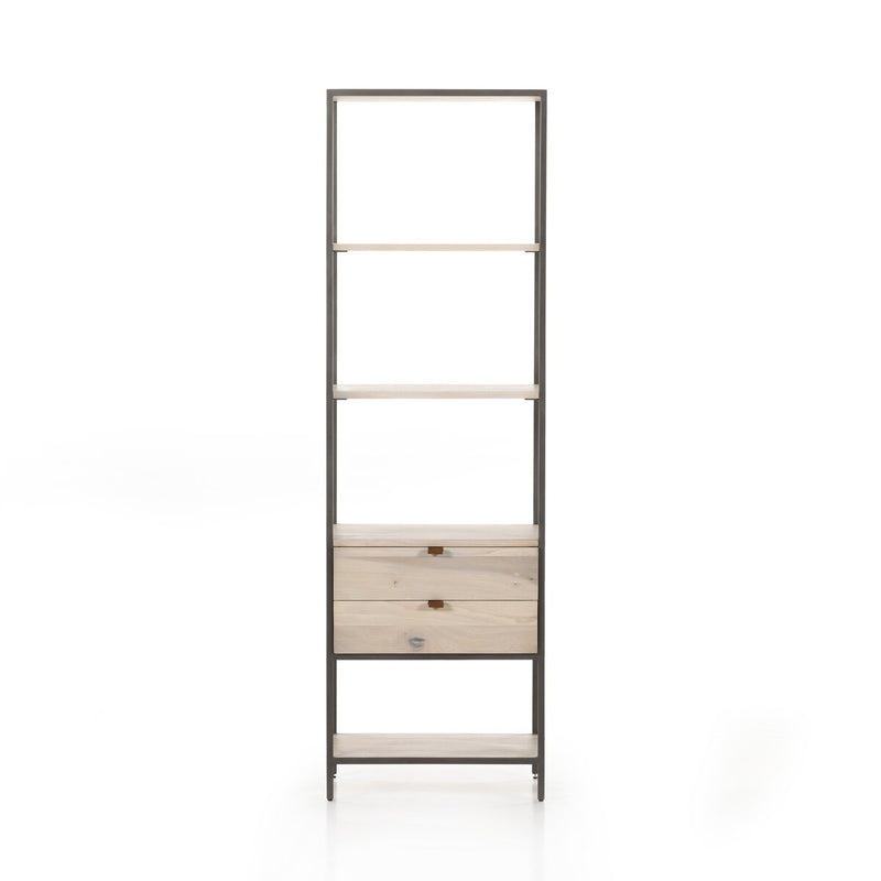 Trey Bookshelf - Dove Poplar