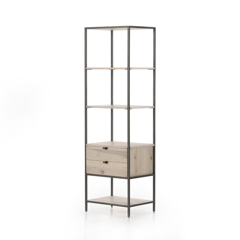 Trey Bookshelf - Dove Poplar
