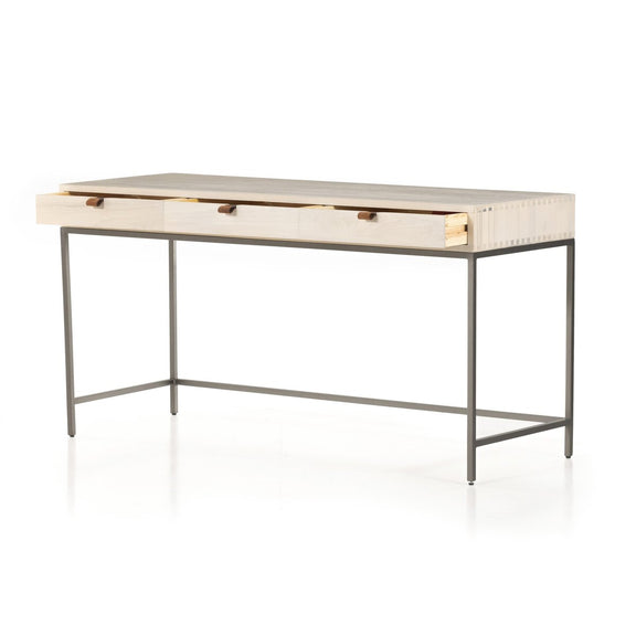 Trey Modular Writing Desk - Dove Poplar