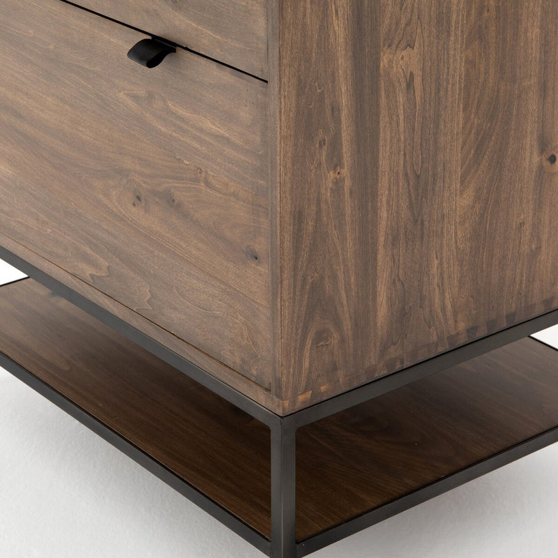 Trey Modular Filing Cabinet - Auburn Poplar