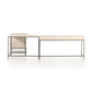 Trey Filing Cabinet Desk System - Dove Poplar