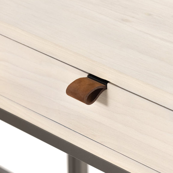 Trey Filing Cabinet Desk System - Dove Poplar