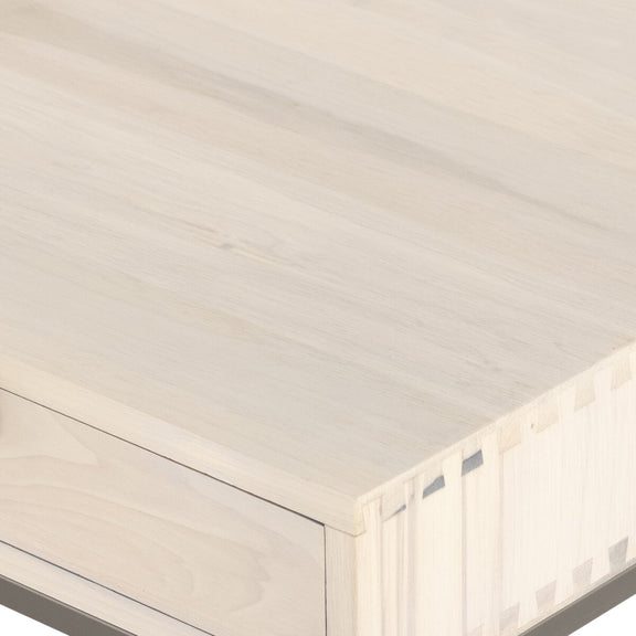 Trey Filing Cabinet Desk System - Dove Poplar