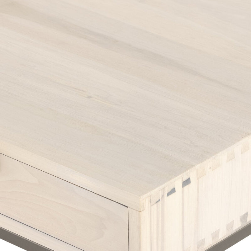 Trey Filing Cabinet Desk System - Dove Poplar