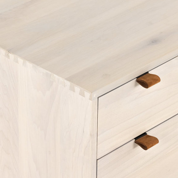 Trey Filing Cabinet Desk System - Dove Poplar