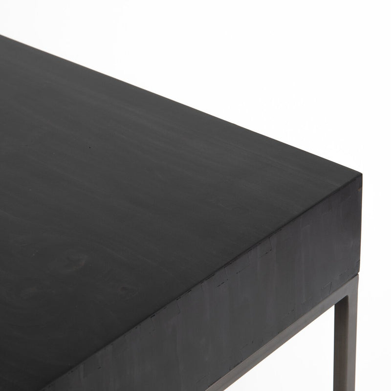 Trey Filing Cabinet Desk System - Black Wash Poplar