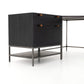 Trey Filing Cabinet Desk System - Black Wash Poplar