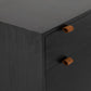Trey Filing Cabinet Desk System - Black Wash Poplar