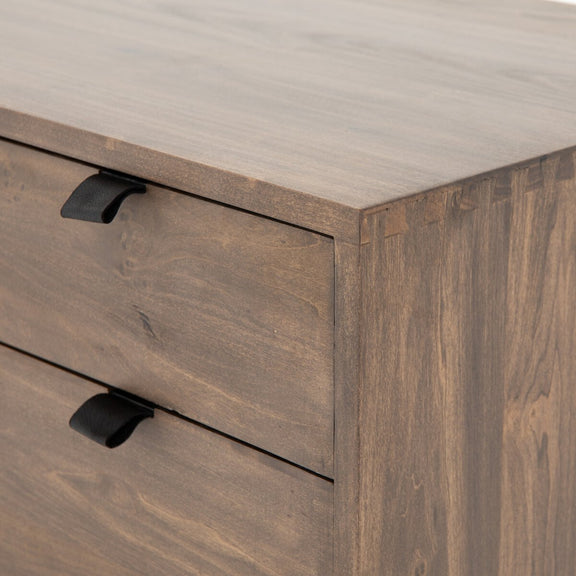 Trey Filing Cabinet Desk System - Auburn Poplar