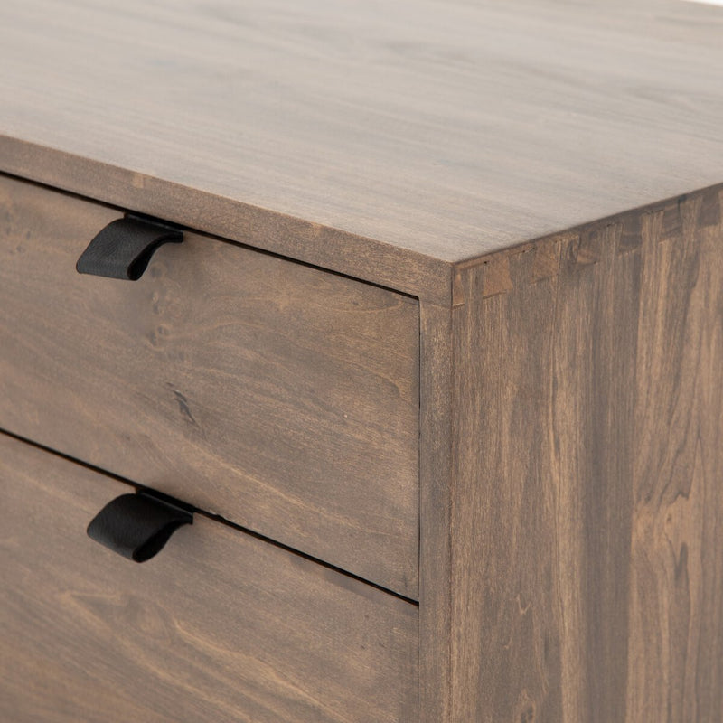 Trey Filing Cabinet Desk System - Auburn Poplar