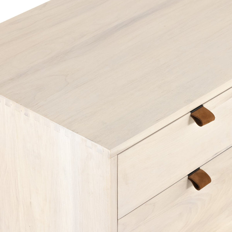 Trey Filing Credenza Desk System - Dove Poplar