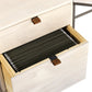 Trey Filing Credenza Desk System - Dove Poplar