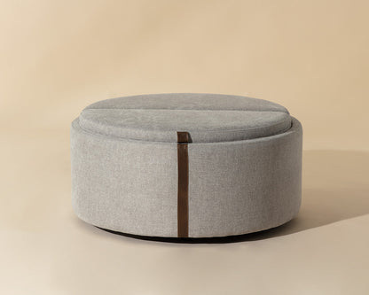 Borelli Wheeled Storage Ottoman