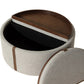 Borelli Wheeled Storage Ottoman