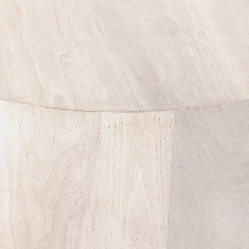 Hudson Round Coffee Table - Ashen Walnut
