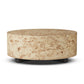 Hudson Round Coffee Table - Bark Paper