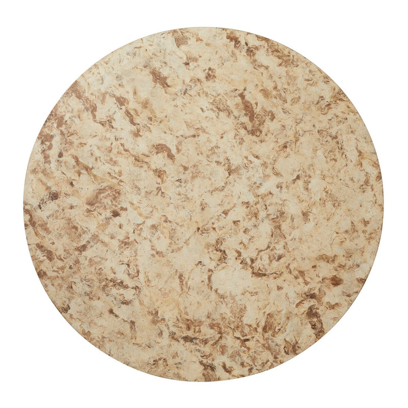 Hudson Round Coffee Table - Bark Paper