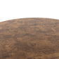 Hudson Round Coffee Table - Dark Bark Paper