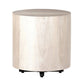 Hudson Round End Table - Ashen Walnut
