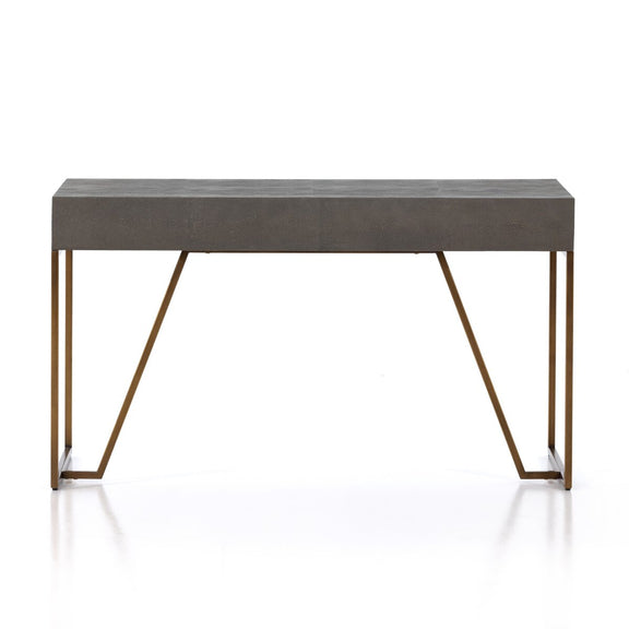 Shagreen Desk - Grey Shagreen