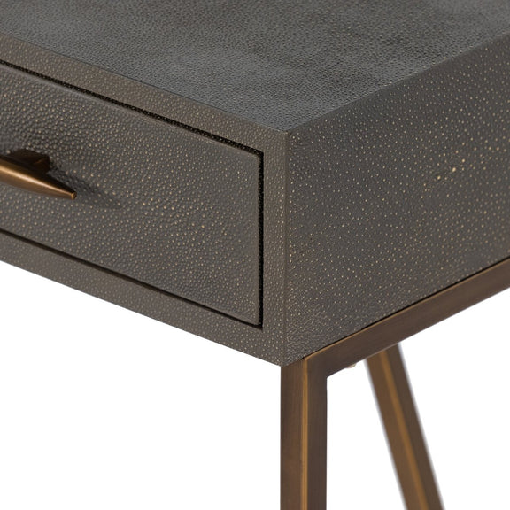 Shagreen Desk - Grey Shagreen