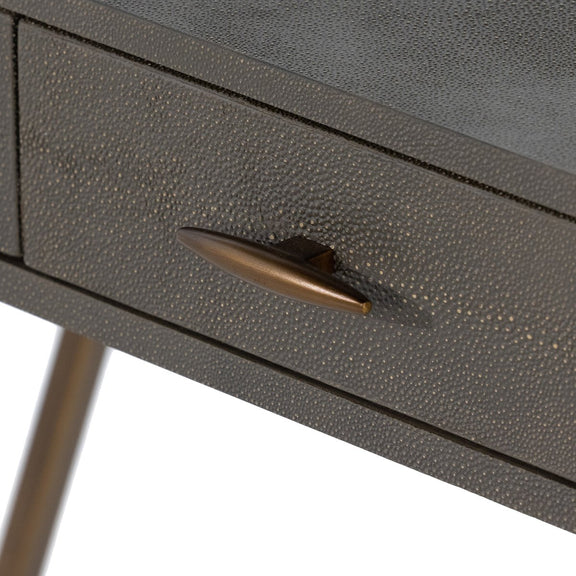 Shagreen Desk - Grey Shagreen