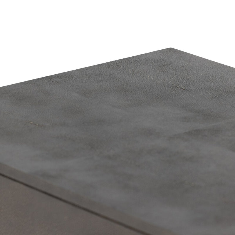 Shagreen Desk - Grey Shagreen