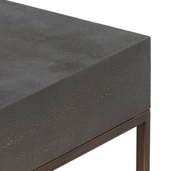 Shagreen Desk - Grey Shagreen
