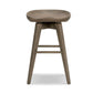 Paramore Swivel Counter Stool - Brushed Shale Grey
