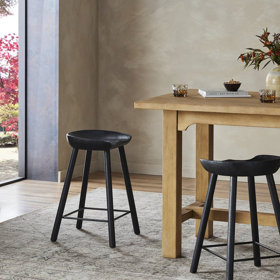 Barrett Bar + Counter Stool - Matte Black