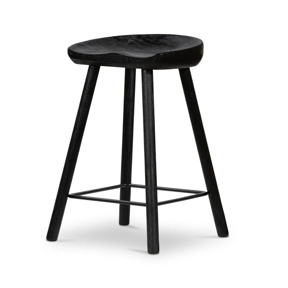 Barrett Bar + Counter Stool - Matte Black