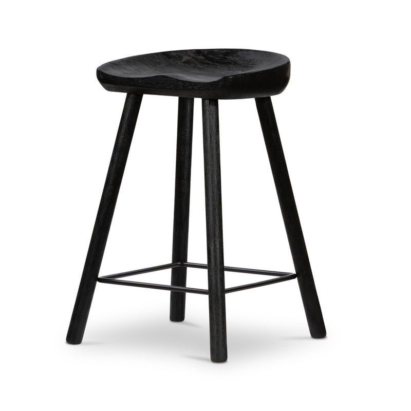 Barrett Bar + Counter Stool - Matte Black