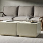 Parish Concrete Cube - White Concrete