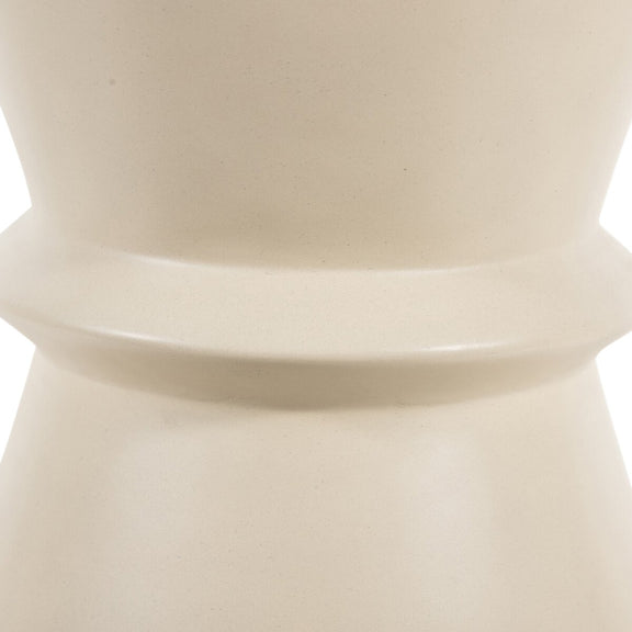 Lina End Table - Parchment White