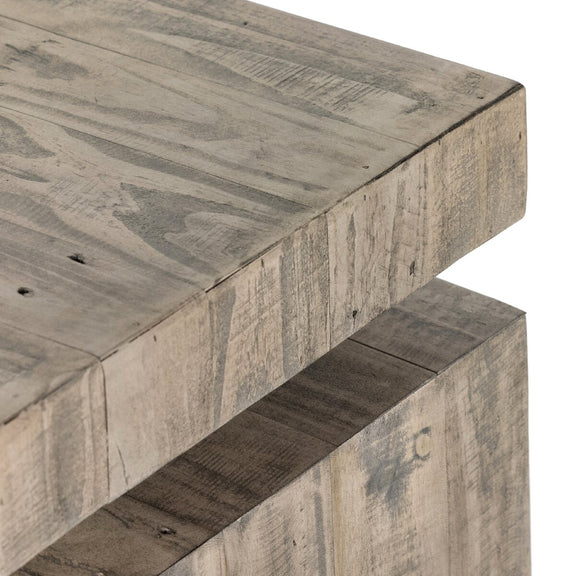 Matthes Console Table - 79" - Weathered Wheat