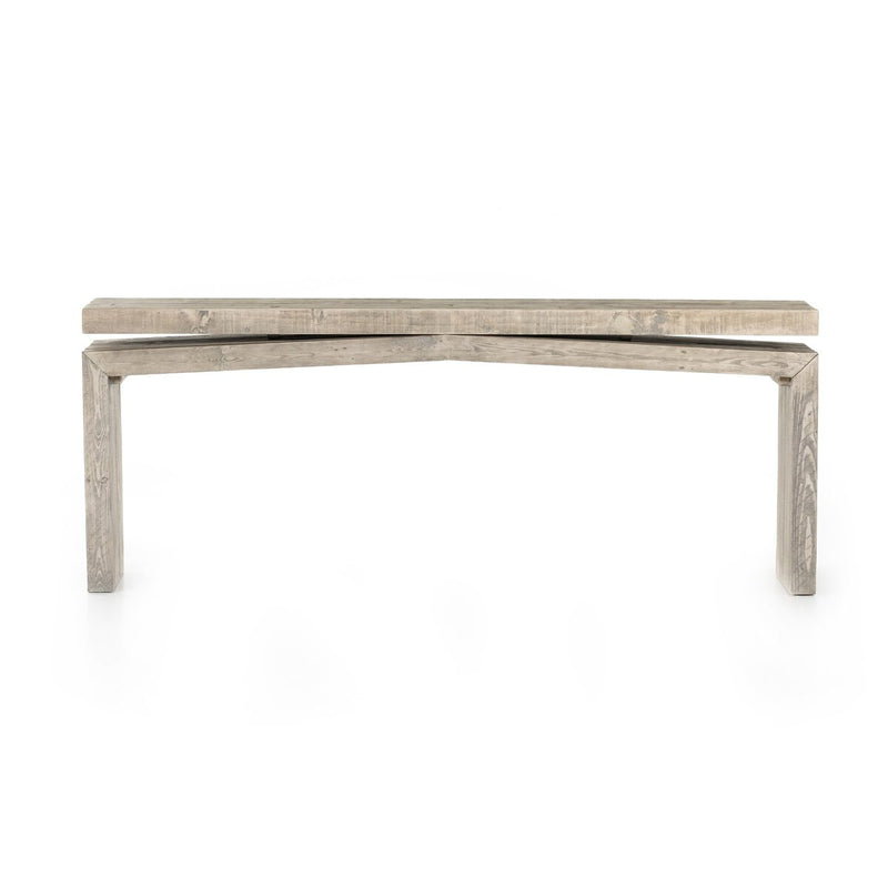 Matthes Console Table - 79" - Weathered Wheat