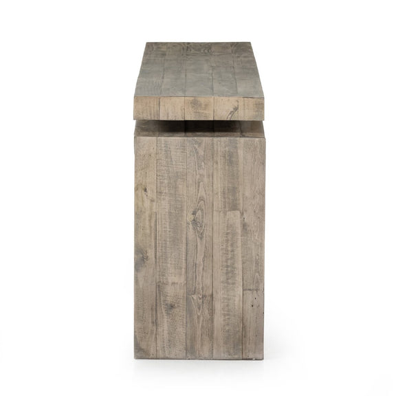 Matthes Console Table - 79" - Weathered Wheat