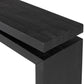 Matthes Console Table - 79" - Aged Black Pine