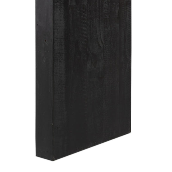 Matthes Console Table - 79" - Aged Black Pine