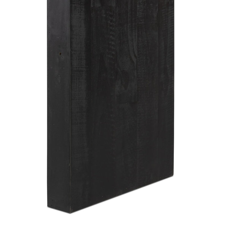 Matthes Console Table - 79" - Aged Black Pine