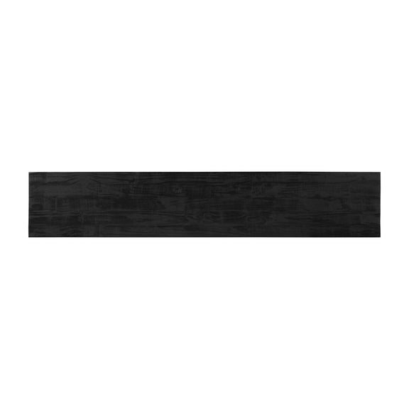 Matthes Console Table - 79" - Aged Black Pine