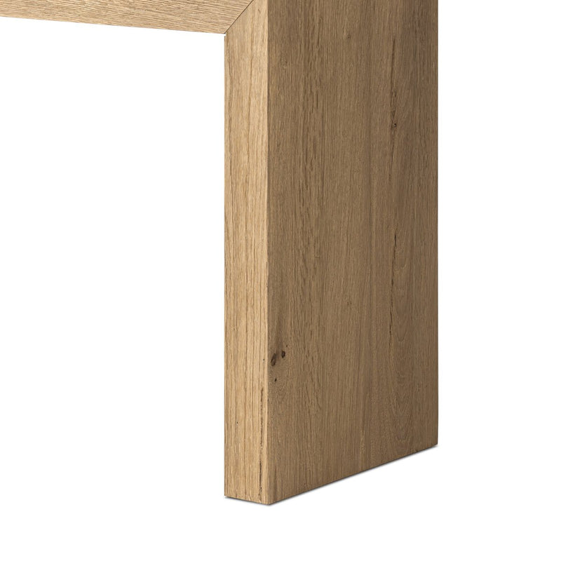 Matthes Console Table - 79" - Worn Oak Veneer