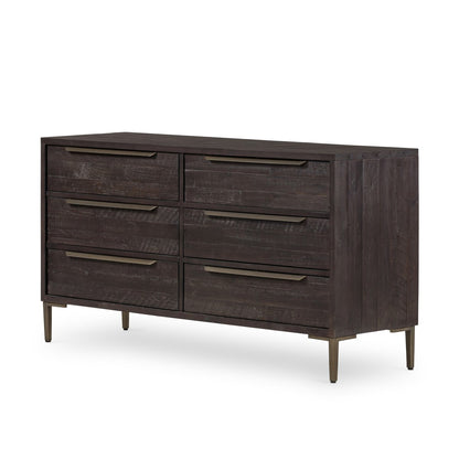 Wyeth 6 Drawer Dresser - Dark Carbon
